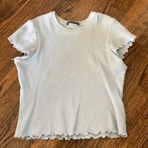 Cute light blue/purple top